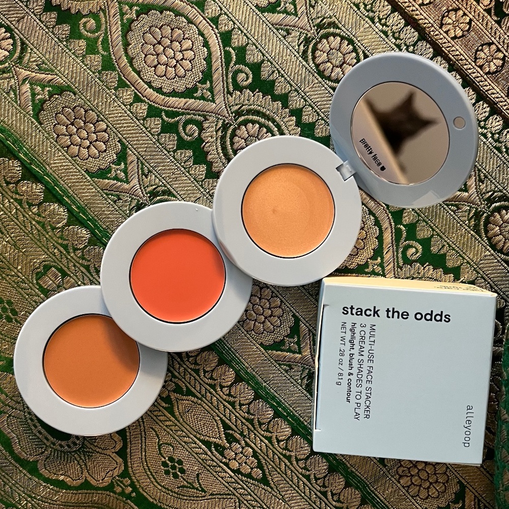 Alleyoop Stack The Odds Cream Blush Bronzer And Highlighter